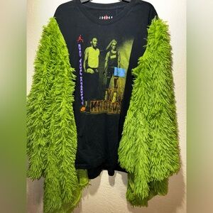 Upcycled  Nike Air Jordan Retro 3 "Mike & Mars Do You Know?" Tee